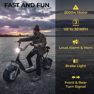 Fat Road Fat Tire Electric Scooter