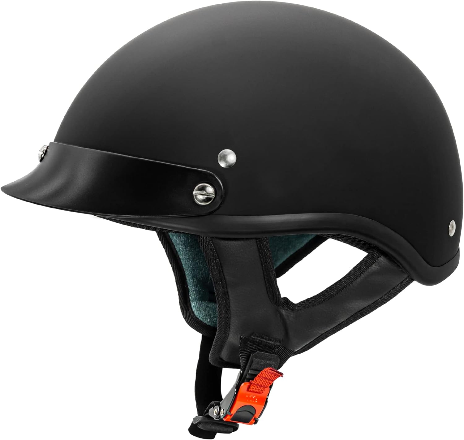 Cruiser Solid Half Face Motorcycle Helmet