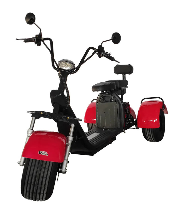3 wheel fat tire electric scooter clearance